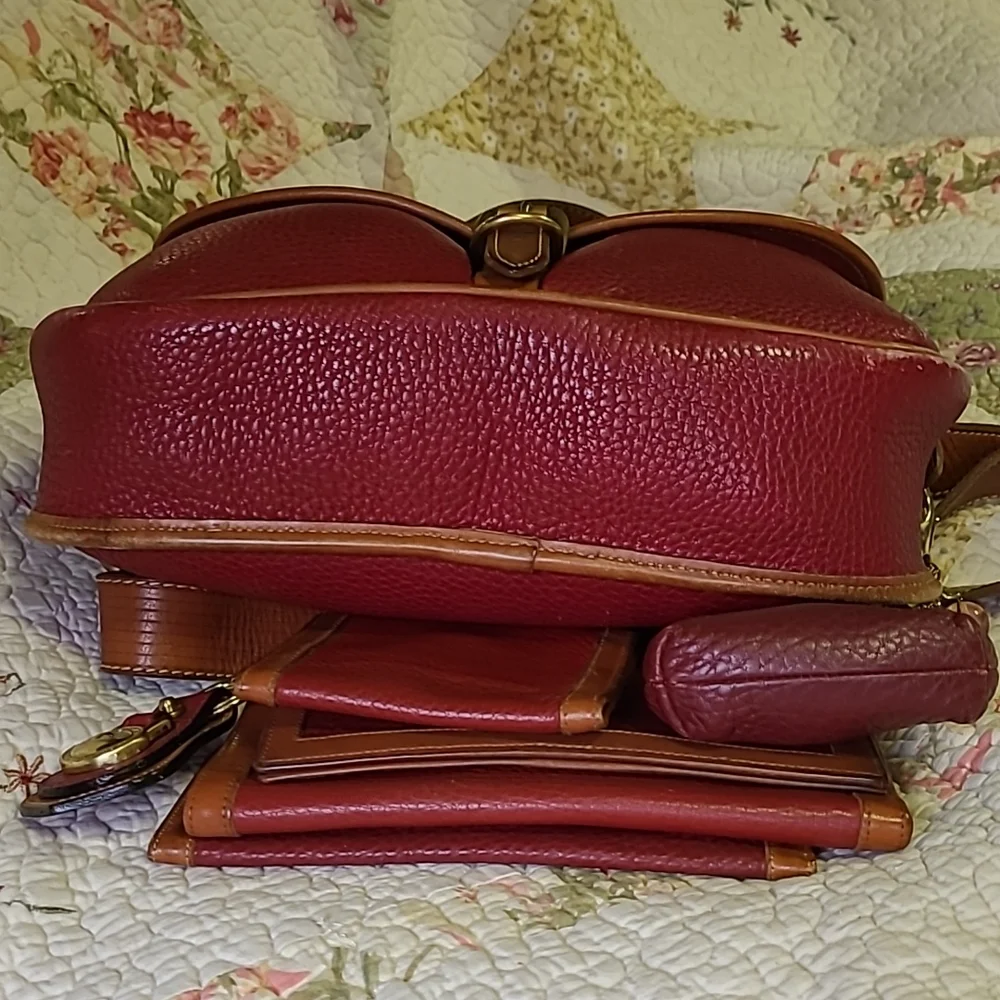 Vintage Dooney & Bourke AWL (Rare) Rose Satchel Bundle - Picture 13 of 17